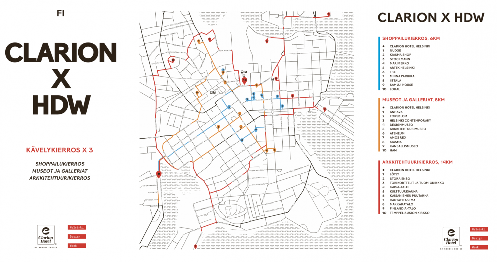 helsinki kartta kävellen Helsinki Design Week | Helsingin muotoilukohteet tutuksi kävellen 